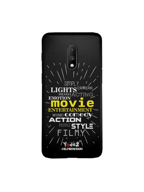 

CelfieDesign Multicoloured Movie Entertainment Comedy OnePlus 7 Back Cover, Multi