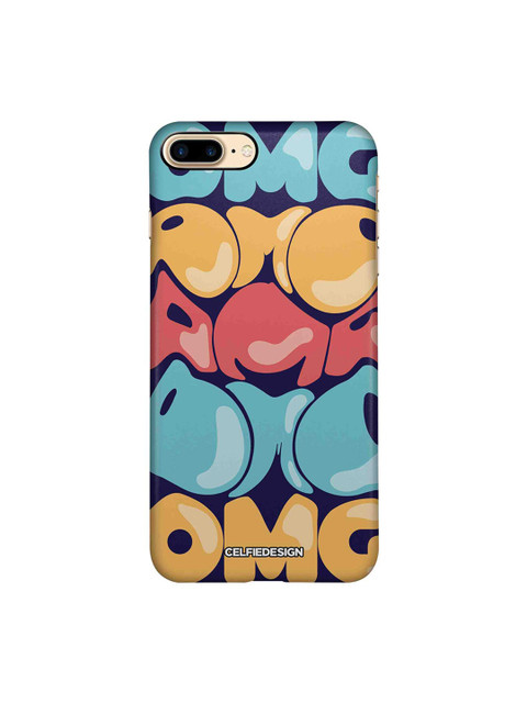 

CelfieDesign OMG Apple iPhone 8 Plus Back Cover, Blue