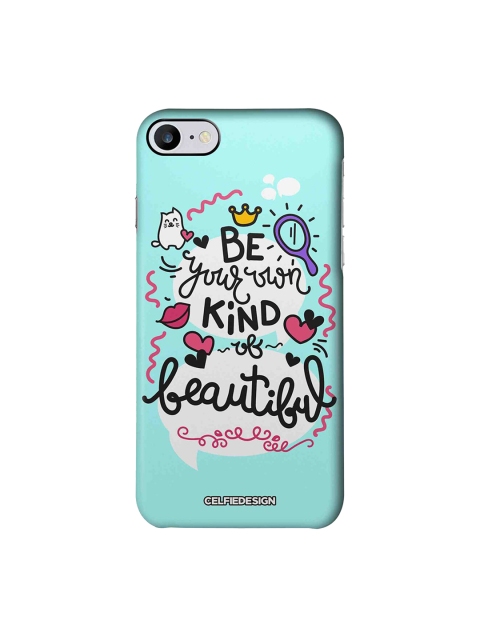 

CelfieDesign Blue & White Be Your Own Kind Of Beautiful Printed iPhone 7 Back Cover