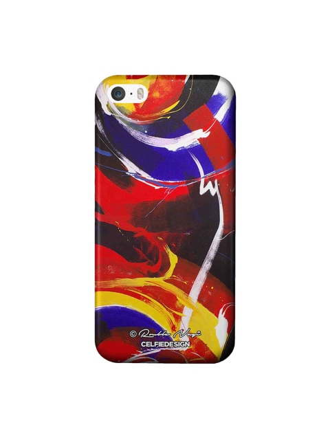 

CelfieDesign Multicoloured New World Rouble Nagi Apple iPhone SE Back Cover, Multi