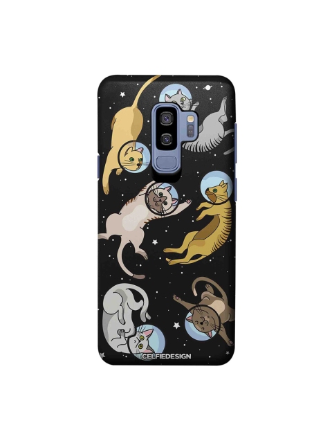 

CelfieDesign Multicoloured Cat in Space Samsung Galaxy S9 Plus Back Cover, Multi