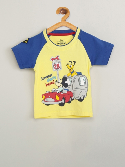 

max Boys Multicoloured Printed Round Neck T-shirt, Multi