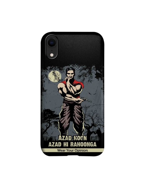

CelfieDesign Black & Red Azaad Hoon Apple iPhone XR Back Cover