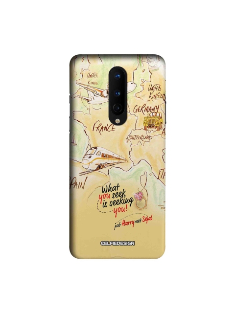 CelfieDesign Jab Harry Met Sejal OnePlus 8 Back Cover Bollywood, Beige