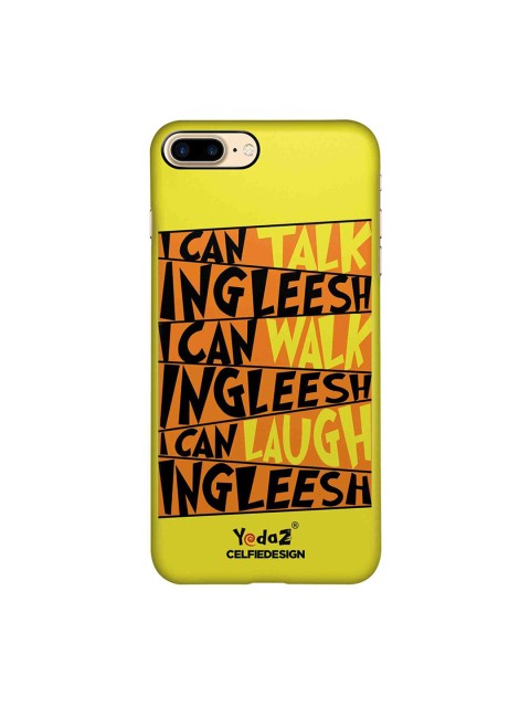 

CelfieDesign I Can Talk Ingleesh I Can Apple iPhone 8 Plus Back Cover, Yellow
