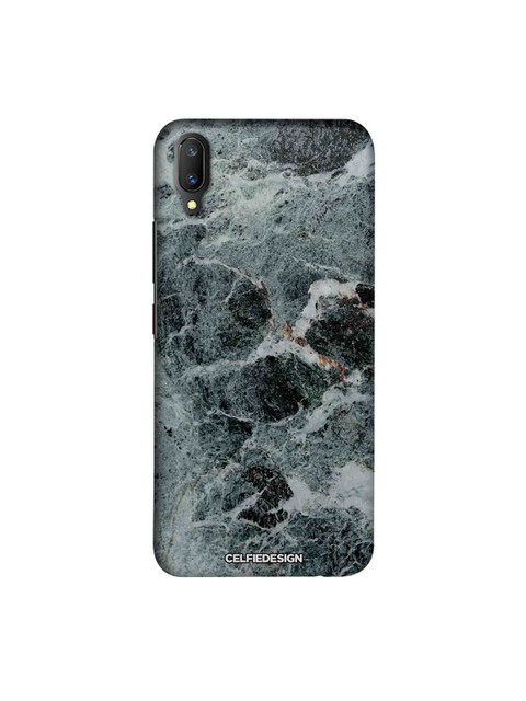 

CelfieDesign Black & Green Marqina Vivo V11 Pro Back Cover