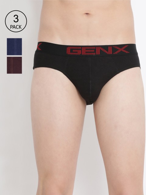 

Genx Men Pack of 3 Assorted Briefs GENX_FLT_BRF_OE_3PC