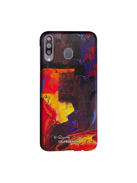 

CelfieDesign Black, Red & Yellow Moksha Samsung Galaxy M30 Back Cover