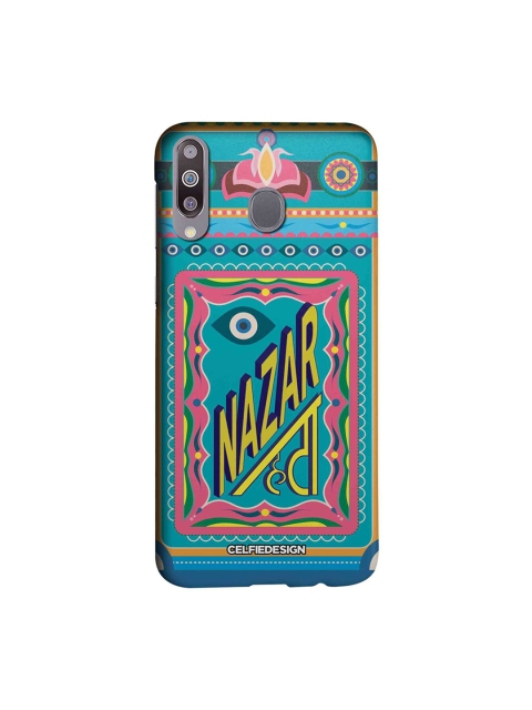 

CelfieDesign Teal green Nazar Hata Samsung Galaxy M30 Back Cover