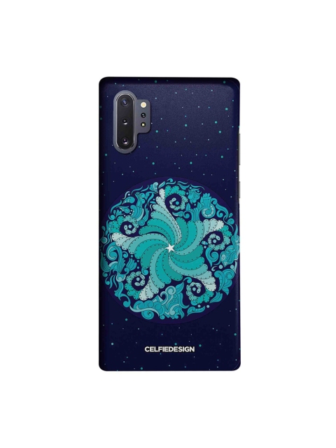 

CelfieDesign Navy Blue & Sea Green Samsung Galaxy Note10 Plus Back Cover