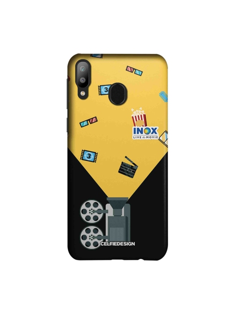 

CelfieDesign Yellow & Black Inox Cinema Samsung Galaxy M20 Sustainable Back Case