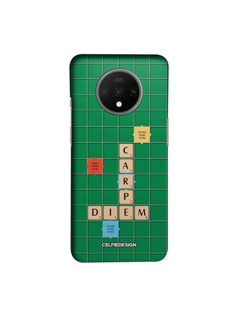 

CelfieDesign Green & Red Scrabble Game Base 501 Printed OnePlus 7T Back Cover