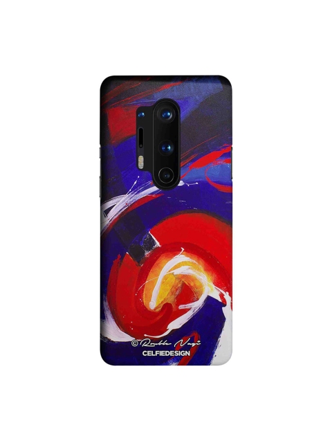

CelfieDesign Blue & Red Waves OnePlus 8 Pro Back Cover