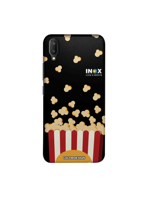 

CelfieDesign Black & Beige Popcorn INOX Quirky Sustainable Vivo V11 Pro Back Cover
