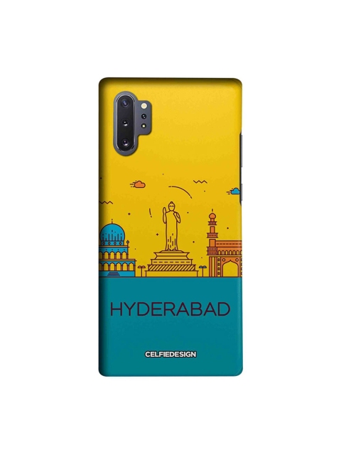 

CelfieDesign Yellow & Teal Blue Samsung Galaxy Note10 Plus Back Cover