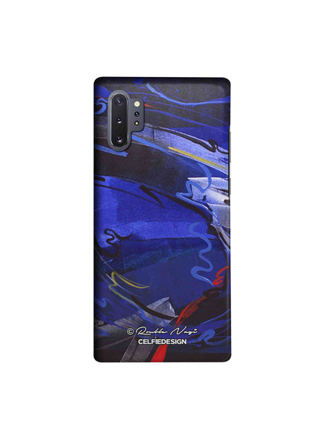

CelfieDesign Black & Red Abstract Sustainable Happy Sky Samsung Galaxy Note10 Plus Back Cover