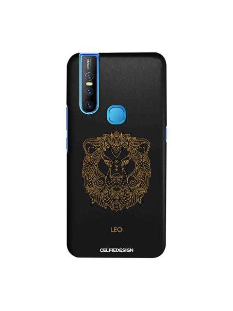 

CelfieDesign Unisex Black Leo Zodiac Sustainable Vivo V15 Back Case