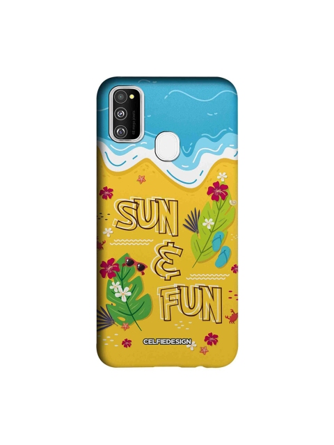 

CelfieDesign Blue & Yellow Sun And Fun Samsung Galaxy M30S Back Cover