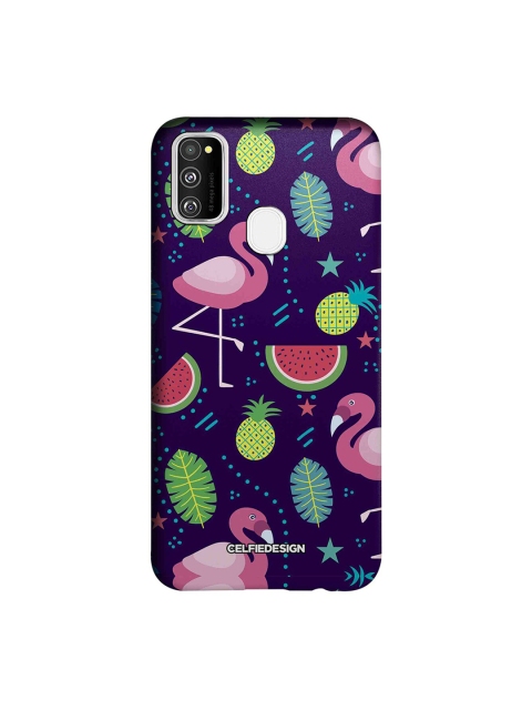 

CelfieDesign Purple Flamingo Samsung Galaxy M30S Back Sustainable Cover Base