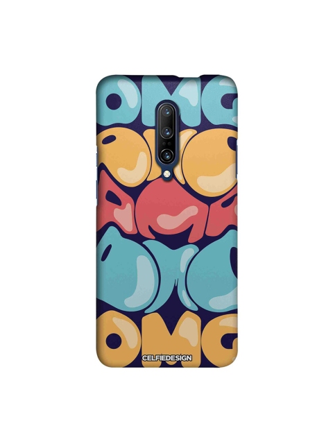 

CelfieDesign Navy-Blue & Pink OMG Swagger OnePlus 7 Pro Back Cover