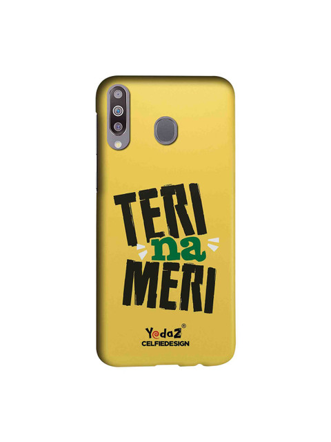 

CelfieDesign Yellow Black Teri Meri Samsung Galaxy M30 Back Cover, Multi