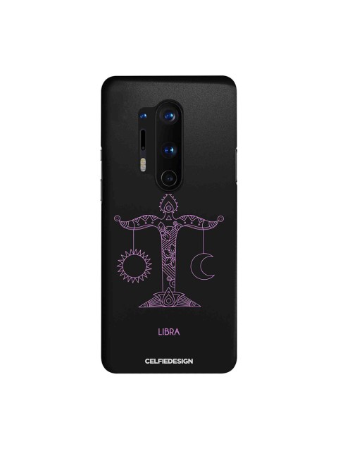 

CelfieDesign Black & Purple Libra OnePlus 8 Pro Sustainable Back Cover