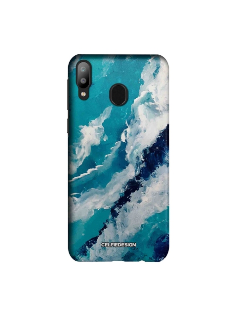 

CelfieDesign Blue & White Frothy Waves Samsung Galaxy M20 Sustainable Back Case