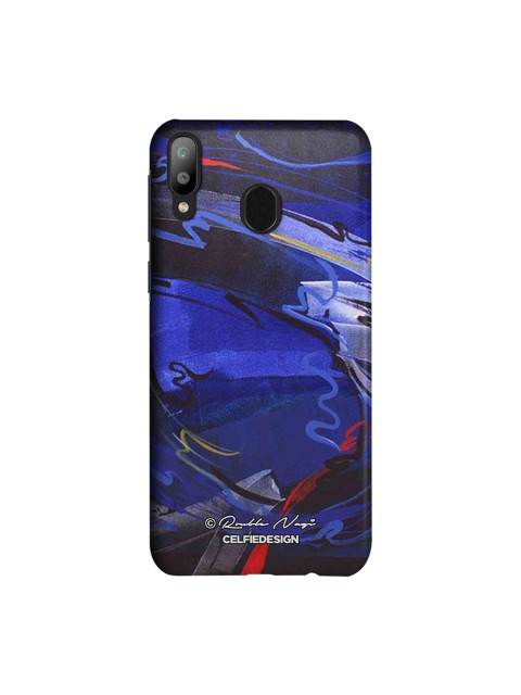 

CelfieDesign Blue & Black Happy Sky Samsung Galaxy M20 Sustainable Back Case
