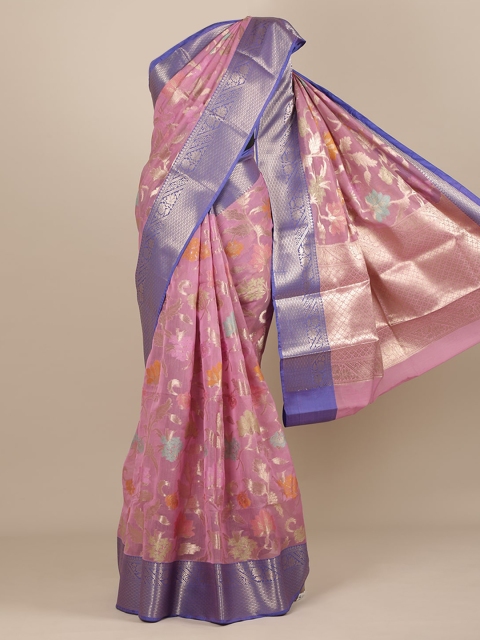 

Pothys Lavender Woven Design Saree