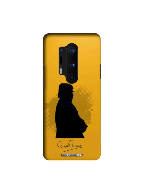

CelfieDesign Yellow & Black BB With Signature OnePlus 8 Pro Sustainable Back Cover