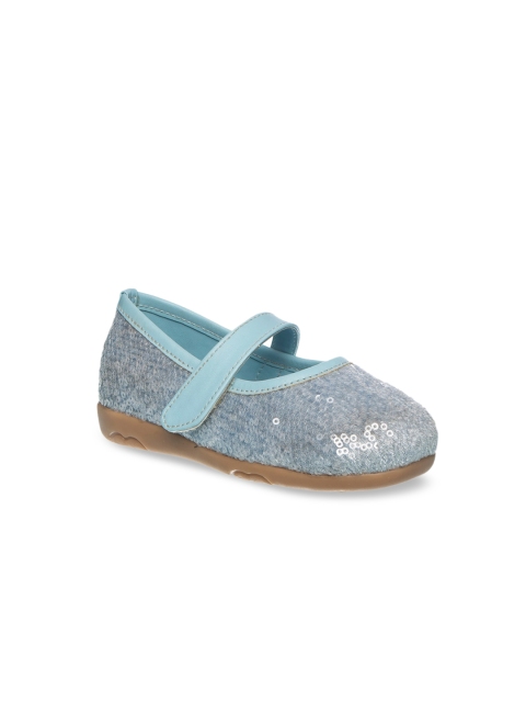 

Khadims Girls Blue Embellished Ballerinas