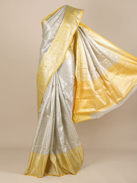 

Pothys Grey Woven Design Saree