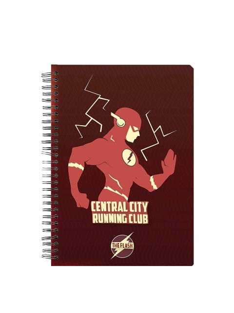 

MC SID RAZZ Maroon & Red DC Comic Central City Running Club Notebook