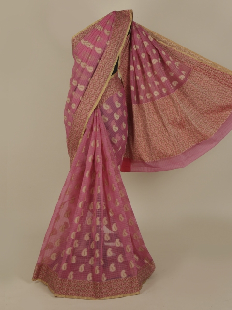 

Pothys Pink Woven Design Saree