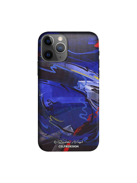 

CelfieDesign Blue & Red Happy Sky Rouble Nagi Quirky Sustainable Apple iPhone 11 Pro Max Mobile Back Cover