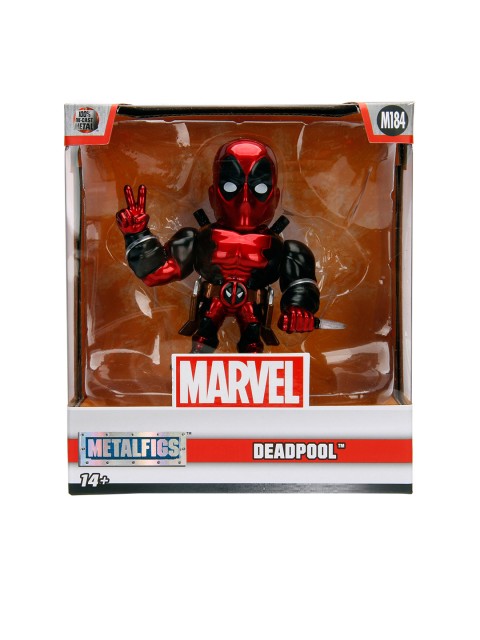 

Jada Toys Kids Red & Black Diecast Metal Marvel Alternative Deadpool Action Figure Toy