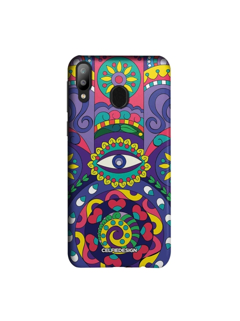 

CelfieDesign Multicoloured Humsa Quirky Samsung Galaxy M20 Mobile Back Cover, Multi