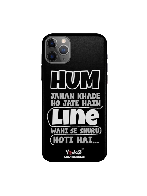 

CelfieDesign Black & White Hum Jahan Khade Ho Jate Printed iPhone 11 Pro Sustainable Back Cover