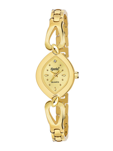 

Ajanta Women Gold-Toned Analogue Watch Ajanta_AWC410MRL/3
