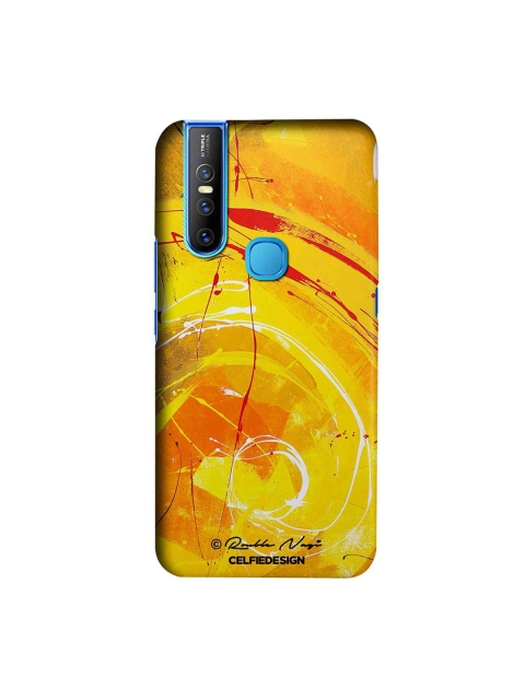 

CelfieDesign Orange & Yellow Sun Flower Vivo V15 Sustainable Mobile Back Cover