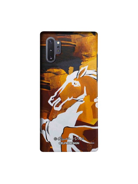 

CelfieDesign Orange & White Glory Run Samsung Galaxy Note10 Plus Sustainable Back Cover