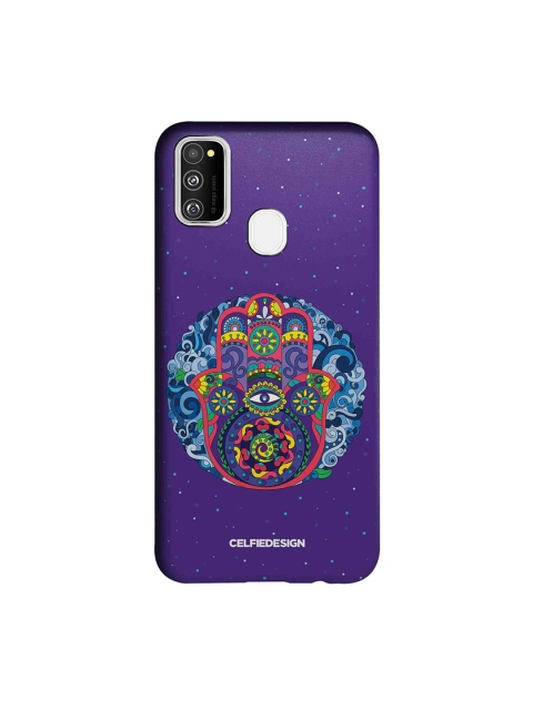 

CelfieDesign Purple Humsa Mandala Samsung Galaxy M30S Back Cover