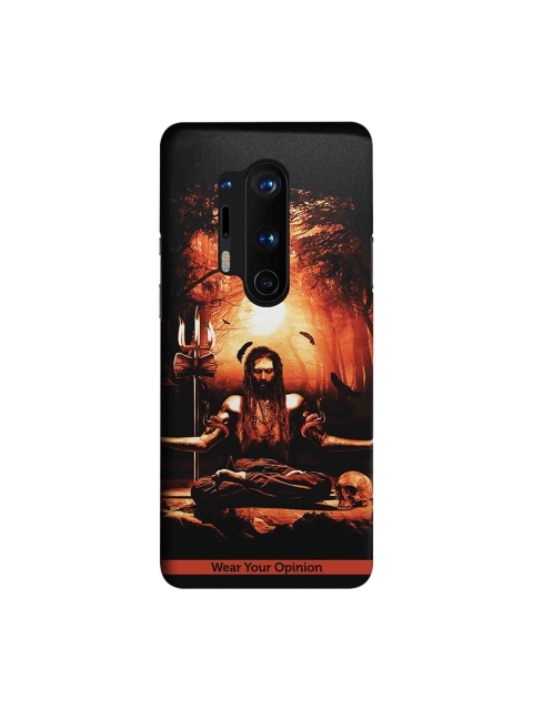 

CelfieDesign Black & Brown Meditation Aghori OnePlus 8 Pro Back Cover