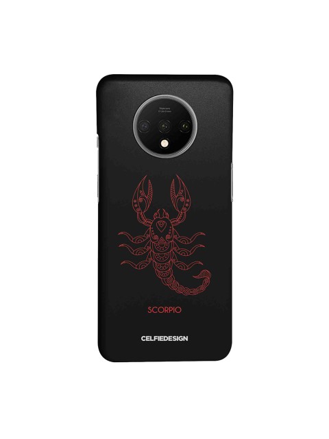 

CelfieDesign Black & Pink Scorpio Zodiac OnePlus 7T Sustainable Back Cover