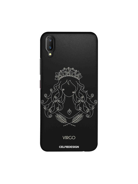 

CelfieDesign Black & White Quirky Sustainable Virgo Vivo V11 Pro Back Cover