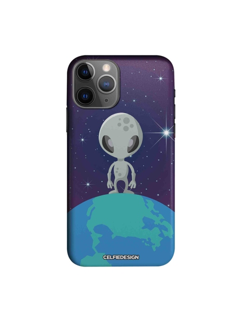

CelfieDesign Purple & Grey Alien Apple iPhone 11 Pro Max Sustainable Back Cover