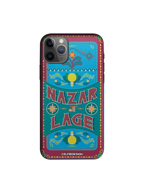 

CelfieDesign Blue Green Nazar Lage Printed iPhone 11 Pro Sustainable Back Cover