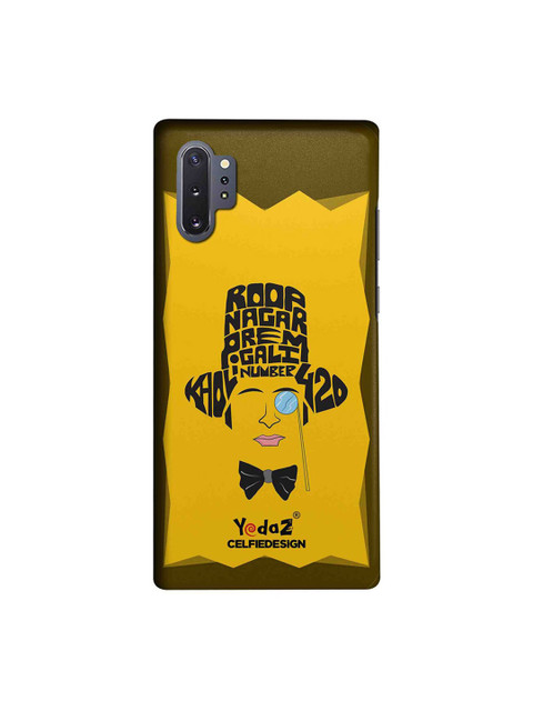 

CelfieDesign Yellow & Black Kholi Number 420 Samsung Galaxy Note10 Plus Back Cover