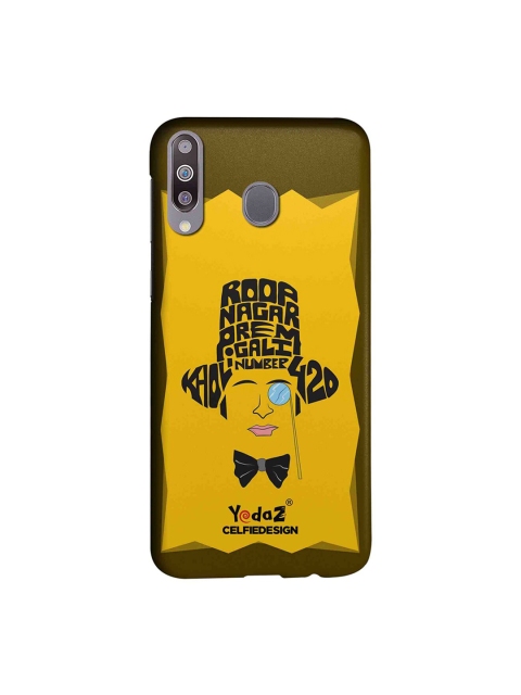 

CelfieDesign Yellow & Black Kholi Number 420 Samsung Galaxy M30 Back Case
