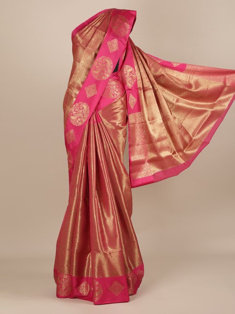 

Pothys Pink Woven Design Saree